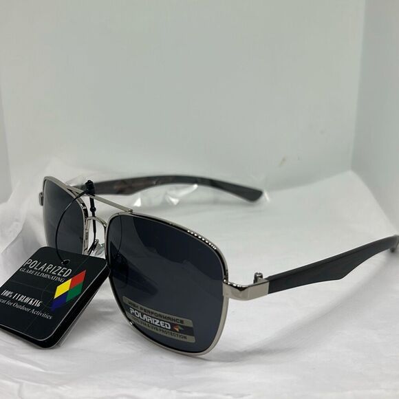 Manhattan Polarized Aviator Sunglasses – UV Protection - Picture 1 of 3